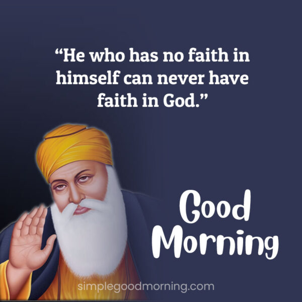 Good Morning Guru Nanak Dev Ji Blessings Images