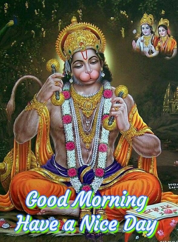 Good Morning Hanuman Ji Photo