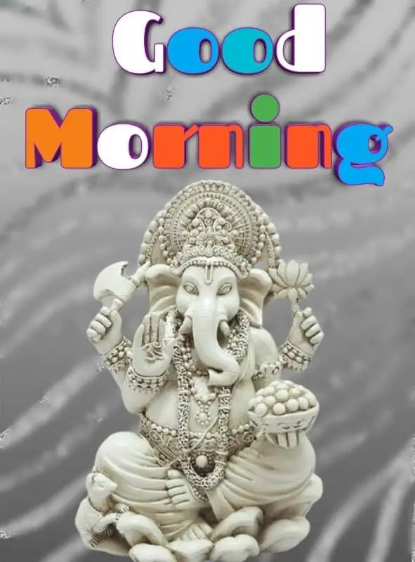 Good Morning Lord Ganesha Status