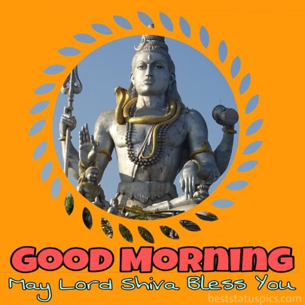 Good Morning May Lord Shiv Bless You Status