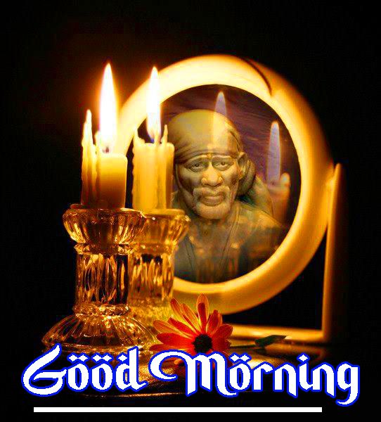 Good Morning Sabka Malik Ek Hai Sai Baba Image