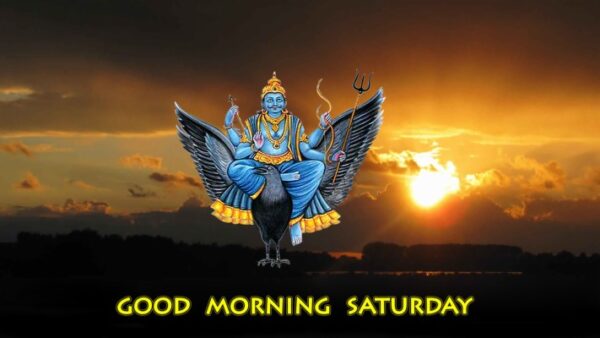 Good Morning Shani Dev Pic