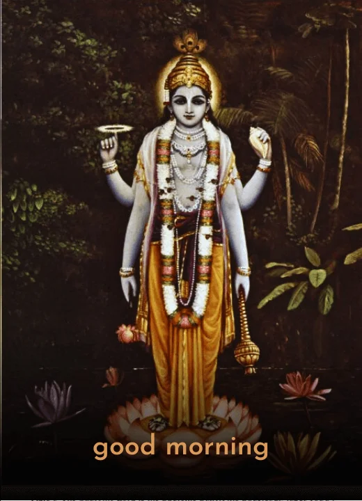 Good Morning Vishnu Ji Guruwar Hd Photos Wishes