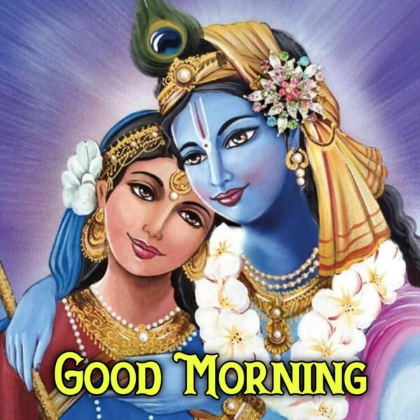 Krishna Radhe Good Morning