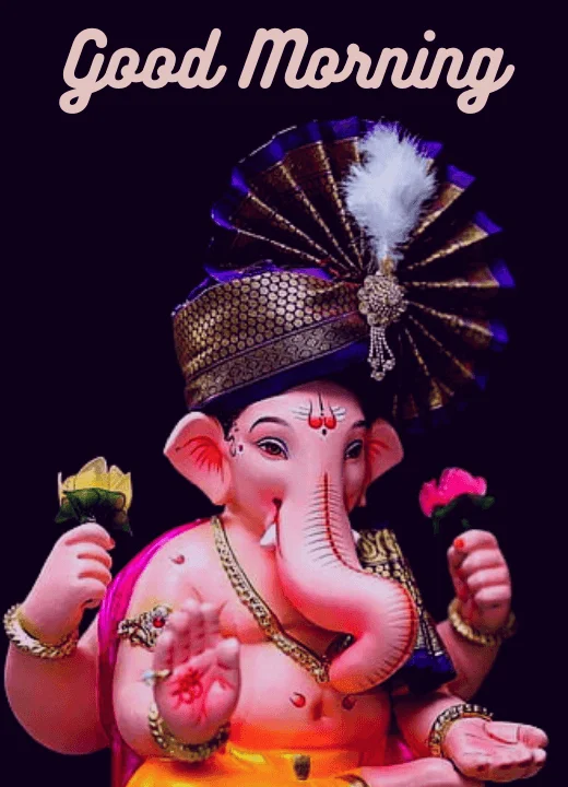 Lord Ganeshji Good Morning Image