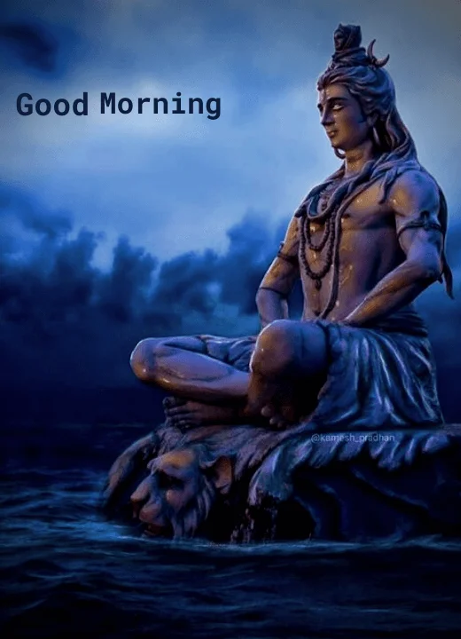Lord Shiva Good Morning Pic