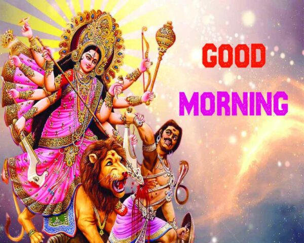 Maa Durga Good Morning Pics