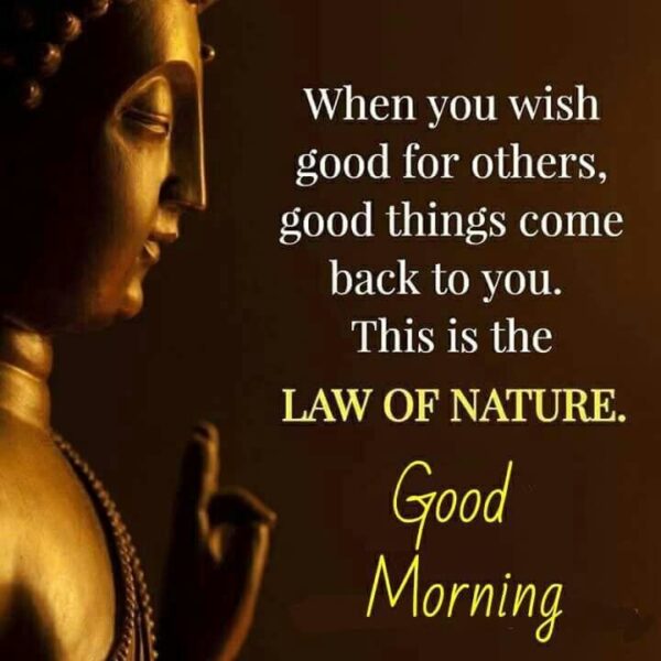 When You Wish Good Good Morning Lord Buddha