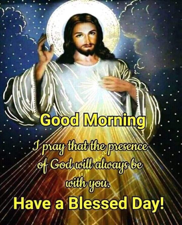 Wonderful Good Morning Jesus Christ Picture
